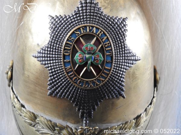michaeldlong.com 300681 600x450 Royal Irish 4th Dragoon Guards Parade Helmet