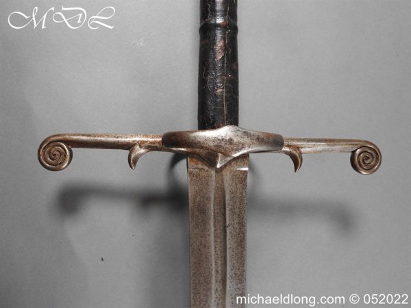 michaeldlong.com 300701 600x450 16th Century Sword Double Handed
