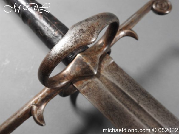 michaeldlong.com 300704 600x450 16th Century Sword Double Handed