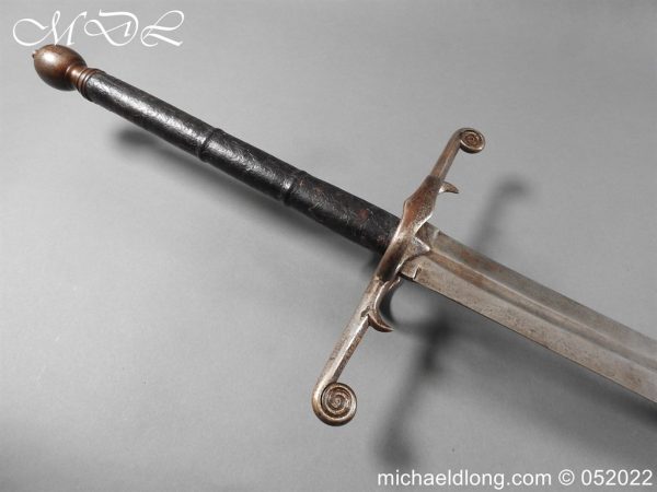 michaeldlong.com 300705 600x450 16th Century Sword Double Handed