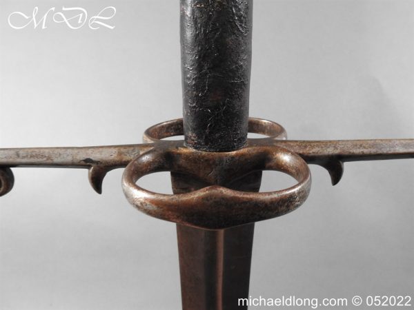 michaeldlong.com 300711 600x450 16th Century Sword Double Handed
