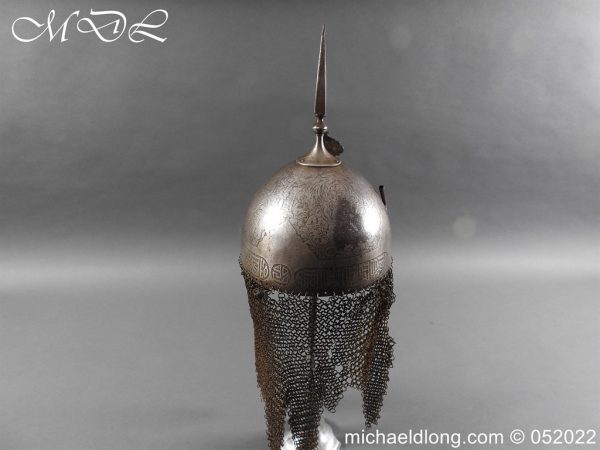 michaeldlong.com 300718 600x450 Persian 19th C Kula Khud Helmet