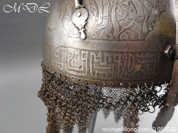 michaeldlong.com 300725 600x450 Persian 19th C Kula Kud Helmet