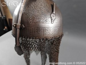 michaeldlong.com 300726 300x225 Persian 19th C Kula Khud Helmet