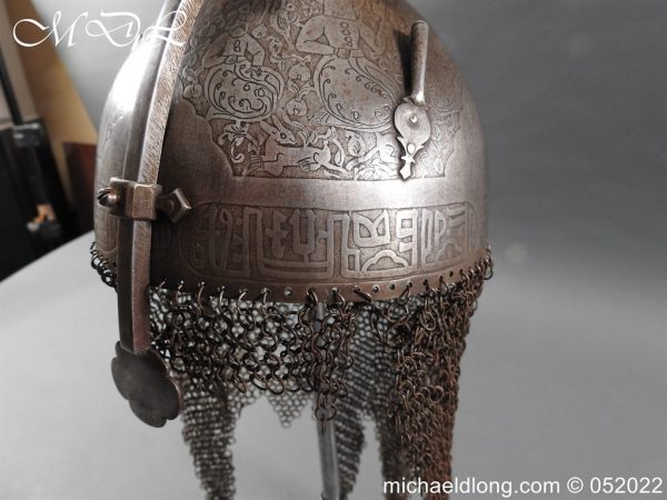 michaeldlong.com 300726 600x450 Persian 19th C Kula Khud Helmet