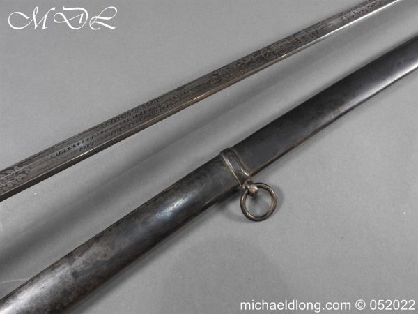 Glamorganshire Rifle Volunteers Sword Presentation Sword - Image 23
