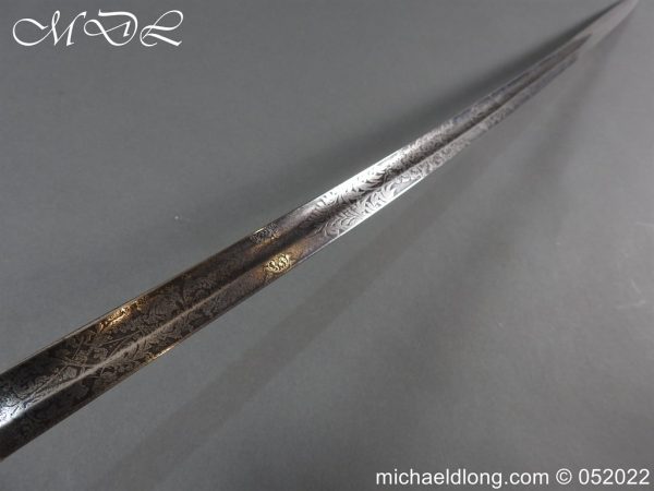 Glamorganshire Rifle Volunteers Sword Presentation Sword - Image 21