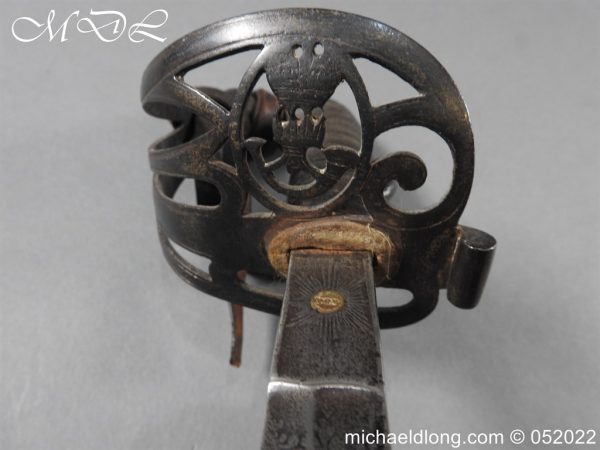 Glamorganshire Rifle Volunteers Sword Presentation Sword - Image 7