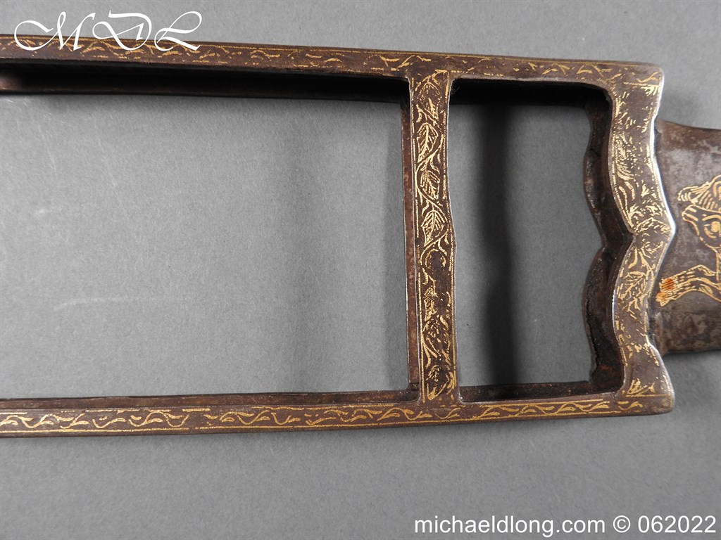 Indian Damascus Bladed Double Katar 19th century - Image 24