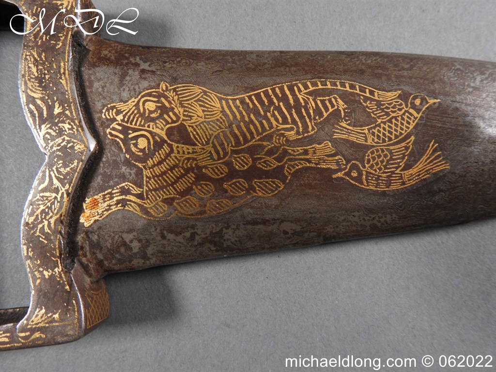 Indian Damascus Bladed Double Katar 19th century - Image 23