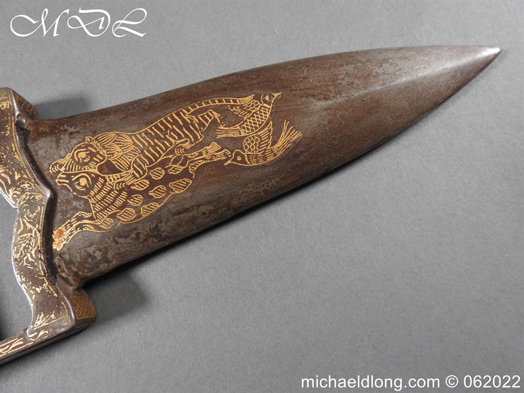 Indian Damascus Bladed Double Katar 19th century - Image 22