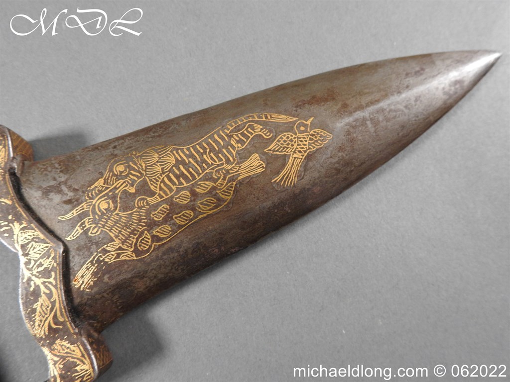 Indian Damascus Bladed Double Katar 19th century - Image 19