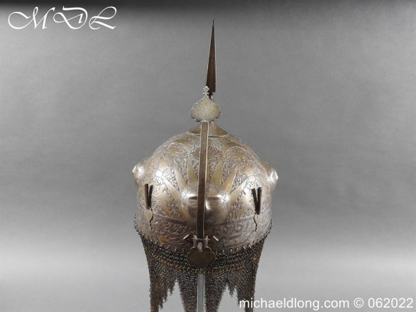 michaeldlong.com 3001390 600x450 Indo Persia 19th Century Kula Khud Helmet