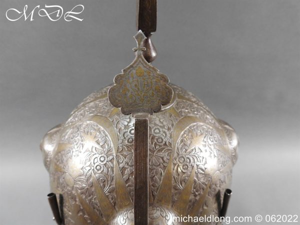michaeldlong.com 3001392 600x450 Indo Persia 19th Century Kula Khud Helmet