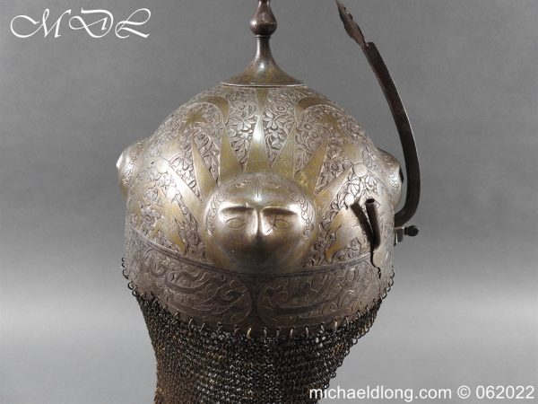michaeldlong.com 3001394 600x450 Indo Persia 19th Century Kula Khud Helmet