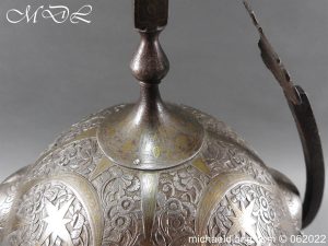michaeldlong.com 3001395 300x225 Indo Persia 19th Century Kula Khud Helmet