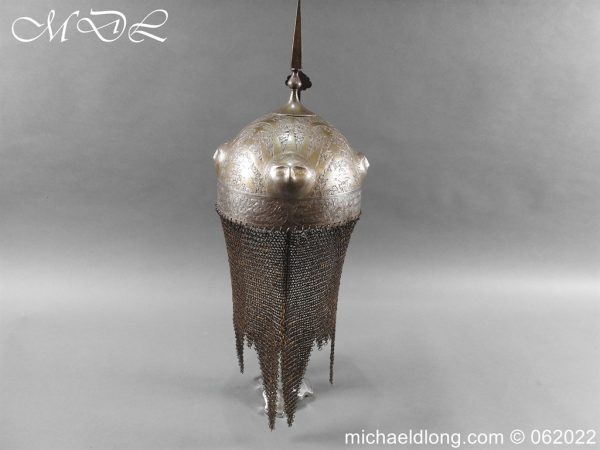 michaeldlong.com 3001397 600x450 Indo Persia 19th Century Kula Khud Helmet