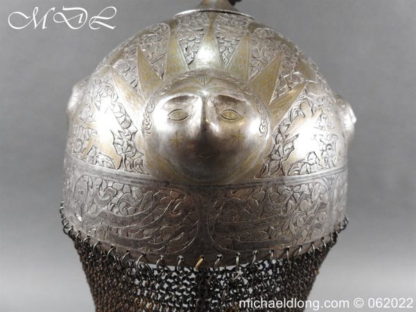 michaeldlong.com 3001399 600x450 Indo Persia 19th Century Kula Khud Helmet