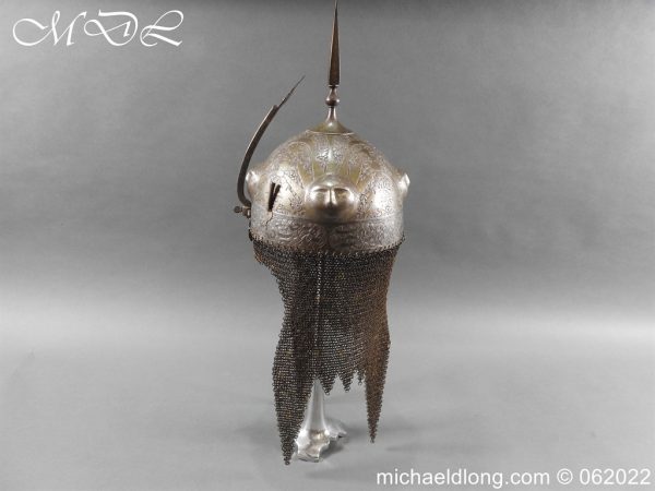 michaeldlong.com 3001401 600x450 Indo Persia 19th Century Kula Khud Helmet