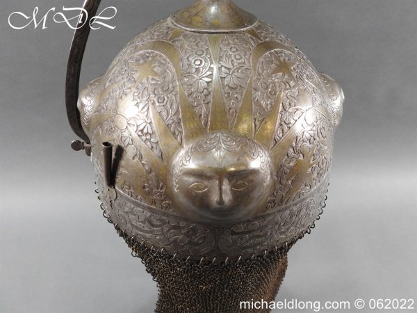 michaeldlong.com 3001403 600x450 Indo Persia 19th Century Kula Khud Helmet