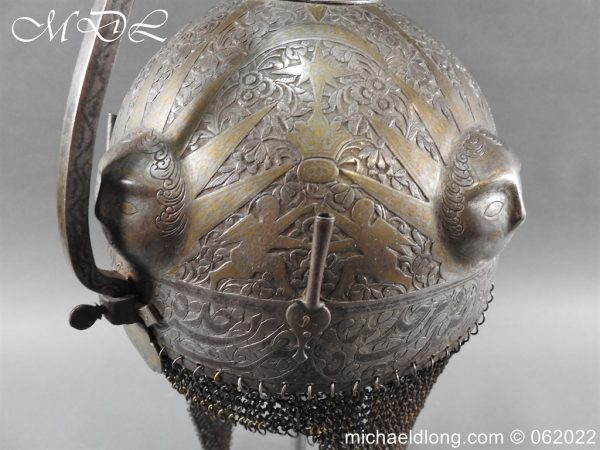 michaeldlong.com 3001406 600x450 Indo Persia 19th Century Kula Khud Helmet