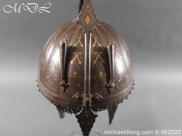 michaeldlong.com 3001416 600x450 Kula Khud 19th c Persian Helmet