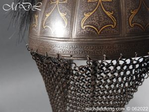 michaeldlong.com 3001422 300x225 Kula Khud 19th c Persian Helmet