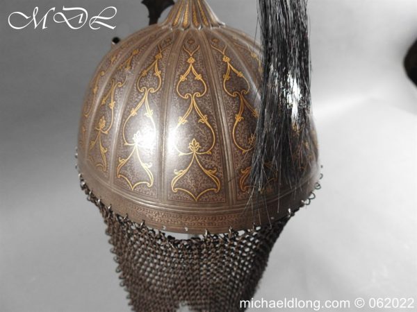 michaeldlong.com 3001426 600x450 Kula Khud 19th c Persian Helmet