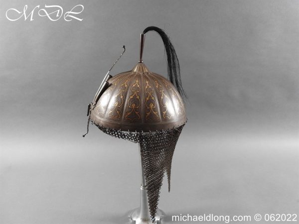 michaeldlong.com 3001428 600x450 Kula Khud 19th c Persian Helmet