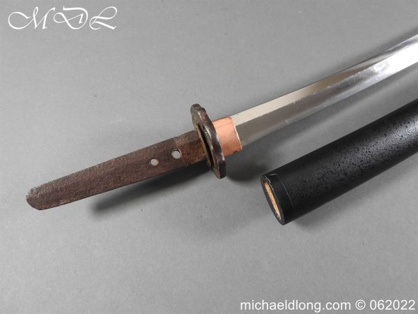 Japanese Wakizashi Blade with Scabbard - Image 2