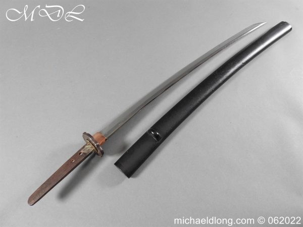 Japanese Wakizashi Blade with Scabbard - Image 22