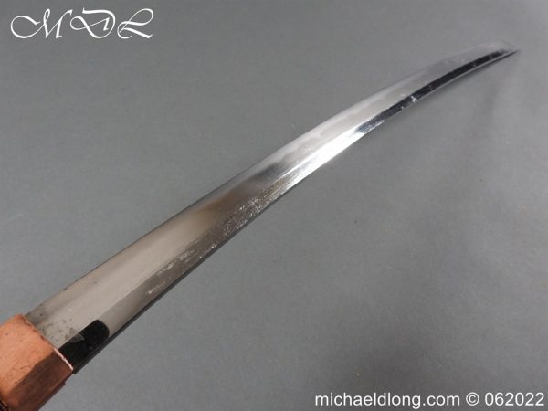 Japanese Wakizashi Blade with Scabbard - Image 12