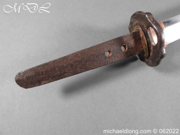 Japanese Wakizashi Blade with Scabbard - Image 7