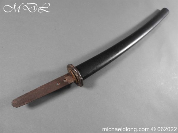Japanese Wakizashi Blade with Scabbard - Image 3