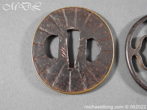 Pair of Japanese 18th c Tsuba’s - Image 2