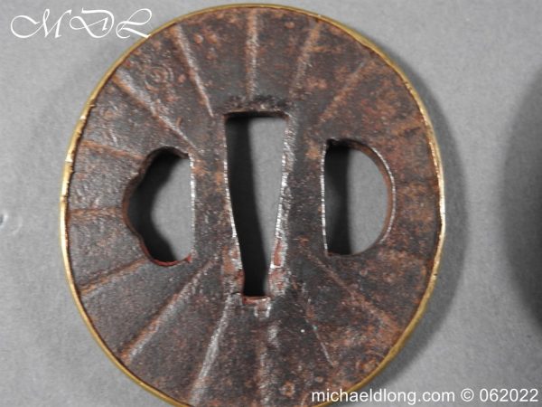 Pair of Japanese 18th c Tsuba’s - Image 6
