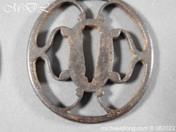 Pair of Japanese 18th c Tsuba’s - Image 5