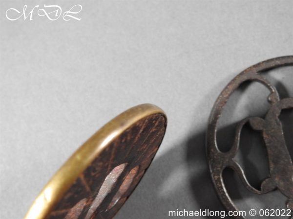 Pair of Japanese 18th c Tsuba’s - Image 4