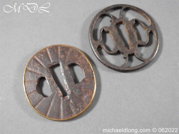 Pair of Japanese 18th c Tsuba’s - Image 3