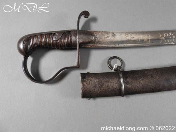 British 1796 Officer’s Light Cavalry Sword - JJ Runkel - Image 2