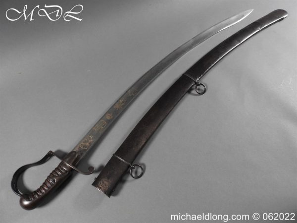 michaeldlong.com 3001621 600x450 British 1796 Officer’s Light Cavalry Sword JJ Runkel