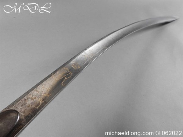 michaeldlong.com 3001631 600x450 British 1796 Officer’s Light Cavalry Sword JJ Runkel