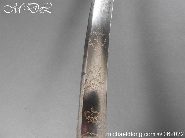 British 1796 Officer’s Light Cavalry Sword - JJ Runkel - Image 14