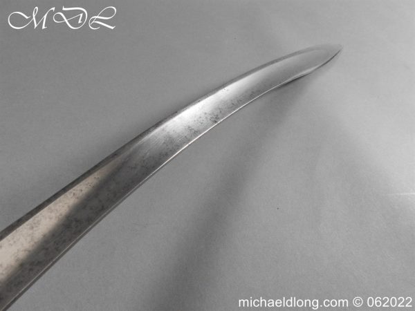 michaeldlong.com 3001635 600x450 British 1796 Officer’s Light Cavalry Sword JJ Runkel