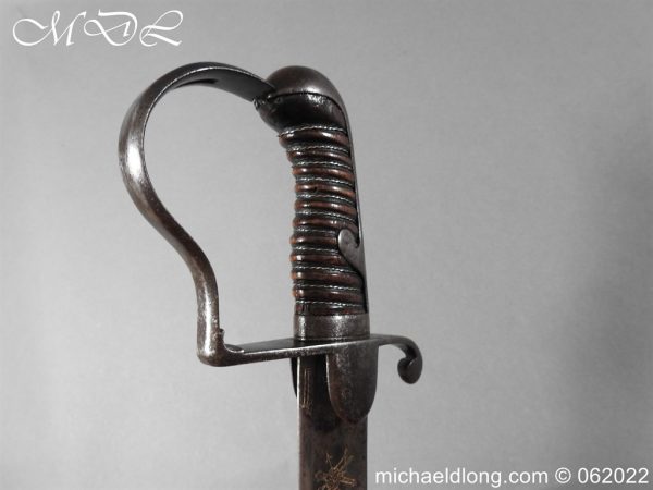 British 1796 Officer’s Light Cavalry Sword - JJ Runkel - Image 5
