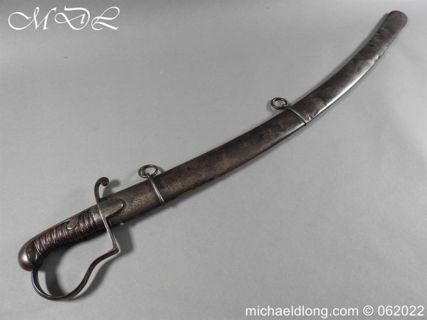 British 1796 Officer’s Light Cavalry Sword - JJ Runkel - Image 3