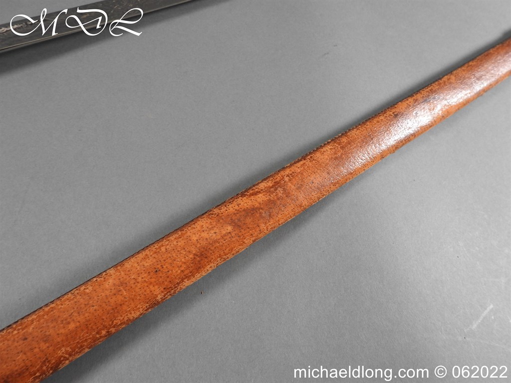 Wilkinson Patent Tang 1895P Officer’s Sword - Image 26