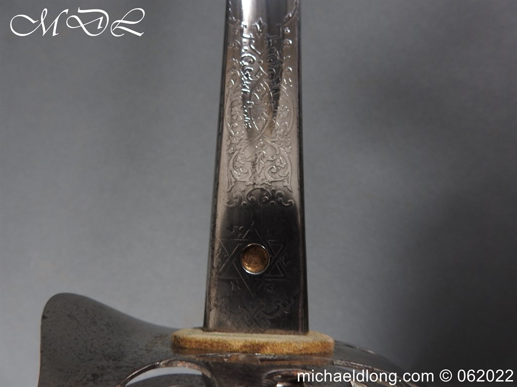 Wilkinson Patent Tang 1895P Officer’s Sword - Image 22