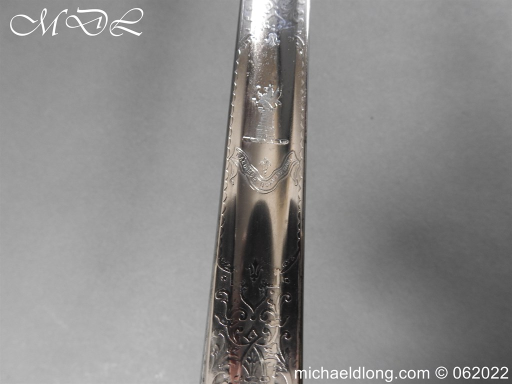 Wilkinson Patent Tang 1895P Officer’s Sword - Image 21