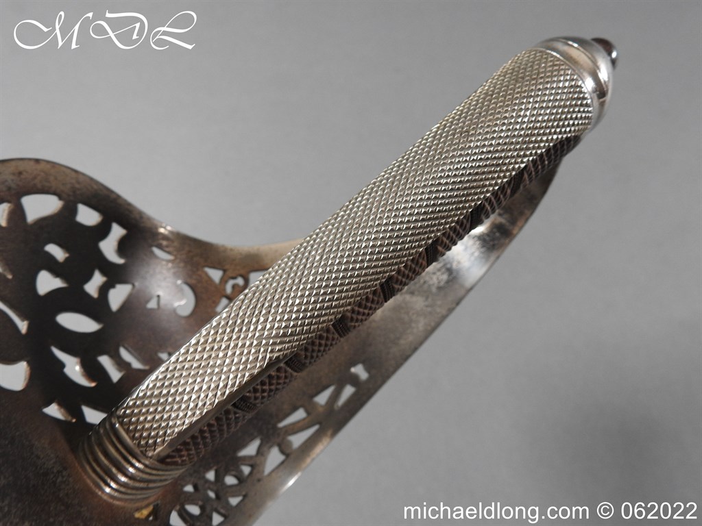 Wilkinson Patent Tang 1895P Officer’s Sword - Image 6